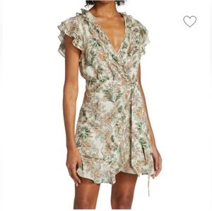 Veronica Beard Stone Paisley‎ Itzel Floral Dress